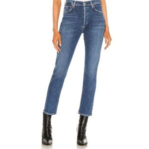 Citizens of Humanity Charlotte High Rise Straight Jeans